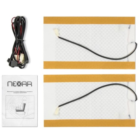 Nexar built-in heating to the car seats, infrared, 2 plates, ST-SH-UN-5