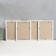 Set of photo frames MDF "OfficeSpace" 15x21 cm, 4 pcs, white (plastic screen)
