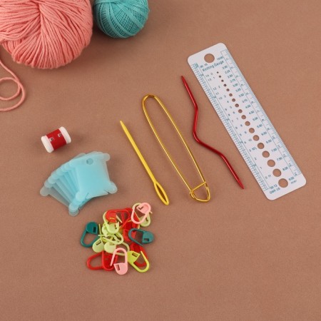 Knitting set, 31 object, colorful color-1