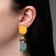 Earrings Assorted "Vacanda" style, abstraction, color