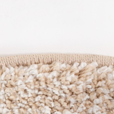 Sheggy carpet, round, 120x120 cm, polypropylene 100%, juts-1
