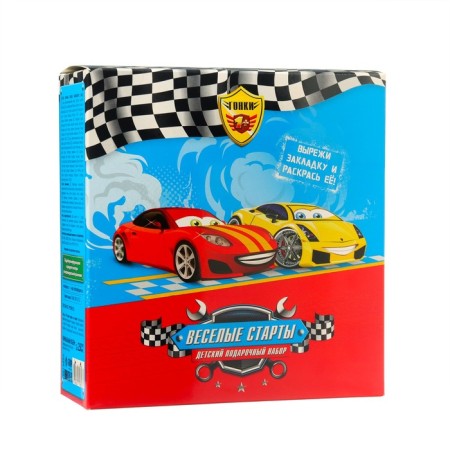 Gift set Fun starts: a shampoo with air conditioning, 250 ml + bath foam, 250 ml-3