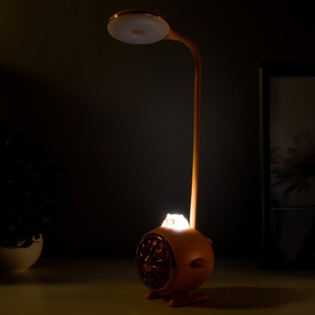 Table lamp "Bear Pilot" LED 3W USB battery orange 14.5x5x28 cm Risalux-4