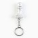 Keychain, silver, 18+, 4.7 x 2.1 cm