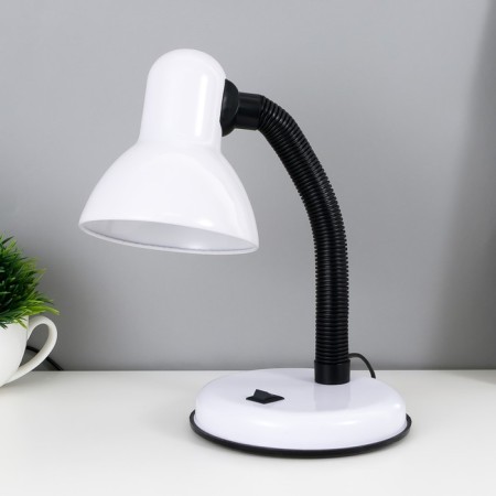 Table lamp E27, with off. (220V) white 34x14x14 risalux