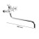 Everest bath mixer B22-069, two-wound, round spout, shower, chromium