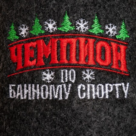 Slips for a bath with embroidery "Champion in bath sports"-2