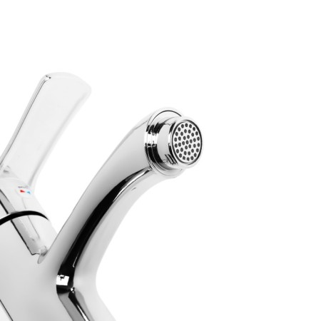 Zein Z3692 sink mixer, single-leaf, pour height 9 cm, ABS plastic, chrome-2