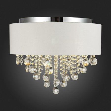 Ceiling lamp ST LUCE. SL1350.502.06. Lacchia. 6x40 watts, E14, 50x50x42.5 cm, chromium color-10