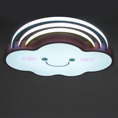Lamp with PDD "Cloud" 1xLED 70W 3000-6000k Dimmer Pink 60x50x6 cm Bayerlux-3