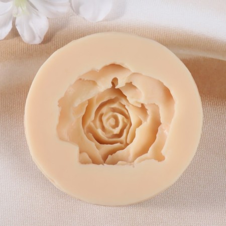 Silicone Mold "Rose Flower" 2.5x7x7 cm-2