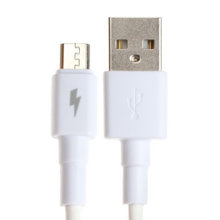 EXPLOYD EX-K-1149, microUSB-USB, 2 A, 1 m, charging + data transfer, white-1