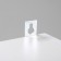 Hinged cabinet 400 Helga, 400x300x720, white/Gray software MDF
