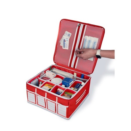 Homemade Kids Safe, 34x34x16 cm, 21 cells, red-1