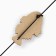Teaser with wooden suspension "Bright fish", 5 cm