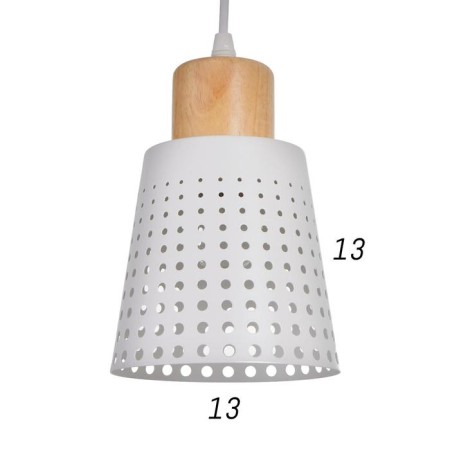 Lamp Bayerlux 1666/1wt E27 40W white 13x13x21 cm-3
