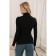 Women's turtleneck, size 46, black color 60659