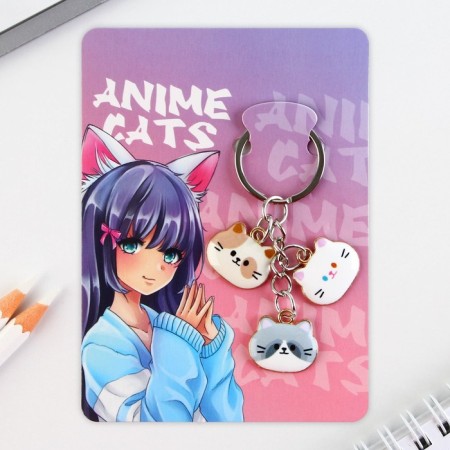 Key keychain "Anime", 2.5 x 9 cm-5