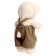 Soft toy "Bear aha in a fleece overalls Khaki", 33 cm