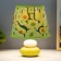 Avakado table lamp E14 15W white-green Risalux