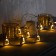 Garland “thread” 2.5 m with nozzles “Christmas tree”, ip20, transparent thread, 10 LED, glow warm white, AAH2