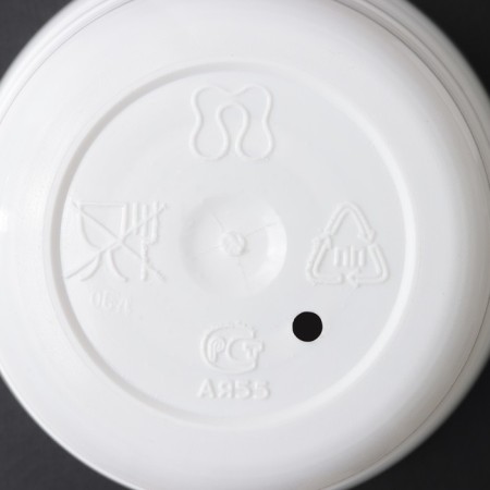 Pot with the Podon "Classic", 600 ml, white color-3