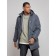 Lenced male winter park, size 54, dark gray color