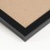 Photo frame plastic 15x21 cm, double vertical, black