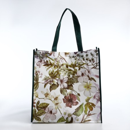 The bag is economic on the button, the color is green-1
