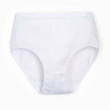 Panties female color white, size 50-52