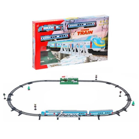Railway "Small Train", works from batteries, light and sound effects