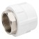 Combined "Politek" coupling, polypropylene, 50 mm x 1/2 ", internal thread
