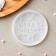 Silicone form "Happy Birthday", cell d = 7 cm, transparent color