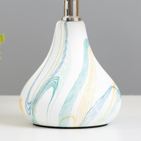 Board Lamp "Canon" 1HE14 White-blue 15x15x28 cm Risalux-3