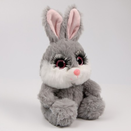 Soft toy "" Bunny ", the color is gray-2