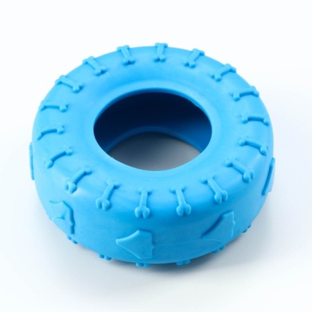 Chewing toy for dogs "Shine" 9 cm, blue-2