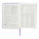 Set gift Escalada Diary A5 120 sheets, soft cover of artificial leather, foil embossing, pancake embossing, block 70 g/m2, lilac + pen + pen.
