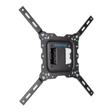 Кронштейн Kromax DIX-16, для ТВ, наклонно-поворотный, 22-55", до 30 кг, 56-140 мм, черный