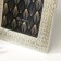 Photo frame Polystone 10x15 cm "Snake leather" silver 18.7x13.7 cm