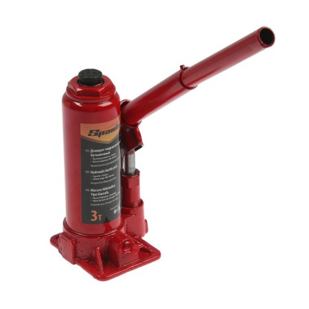 Hydraulic jack sparta, 3 tons, bottle, rise by 180-340 mm-3