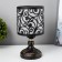 Axel table lamp E27 Black 14x14x27 cm Risalux