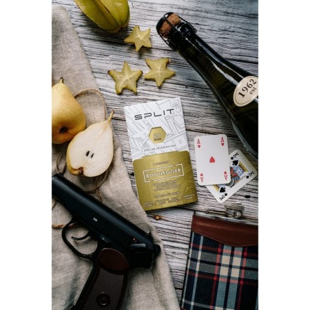 Sice Nicotine mixture for hookah SPLIT "Pear Cydr and Carambola", 50 g-1