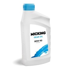 Масло трансмиссионное Micking Gear Oil, 80W-90 GL-5/MT-1, всесезонное полусинтетическое, 1 л   10235