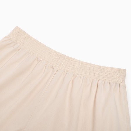 Women's suit (shirt, shorts) minku: overSize color milk, size 46-7