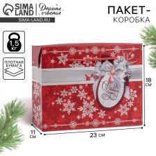 Package - Happy New Year!, 23 x 18 x 11 cm, New Year
