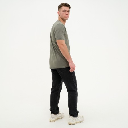 T -shirt male, olive color, size 48-5