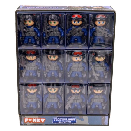 FUNKY TOYS Figure "Police", 8 cm, mix