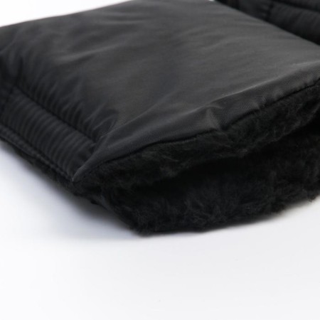 Mittens-Mufts on the handle of the stroller, 2 pcs., Black color-3