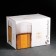 A set of high glass glasses Kosem, 380 ml, 6 pcs