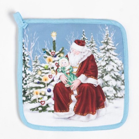 Kitchen "New Year's miracle" mittens-output 20x28cm, 19x19cm severity, 100%HL-3